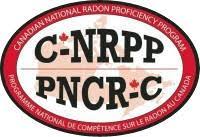C-NRPP Canadian National Radon Proficiency Program certification badge