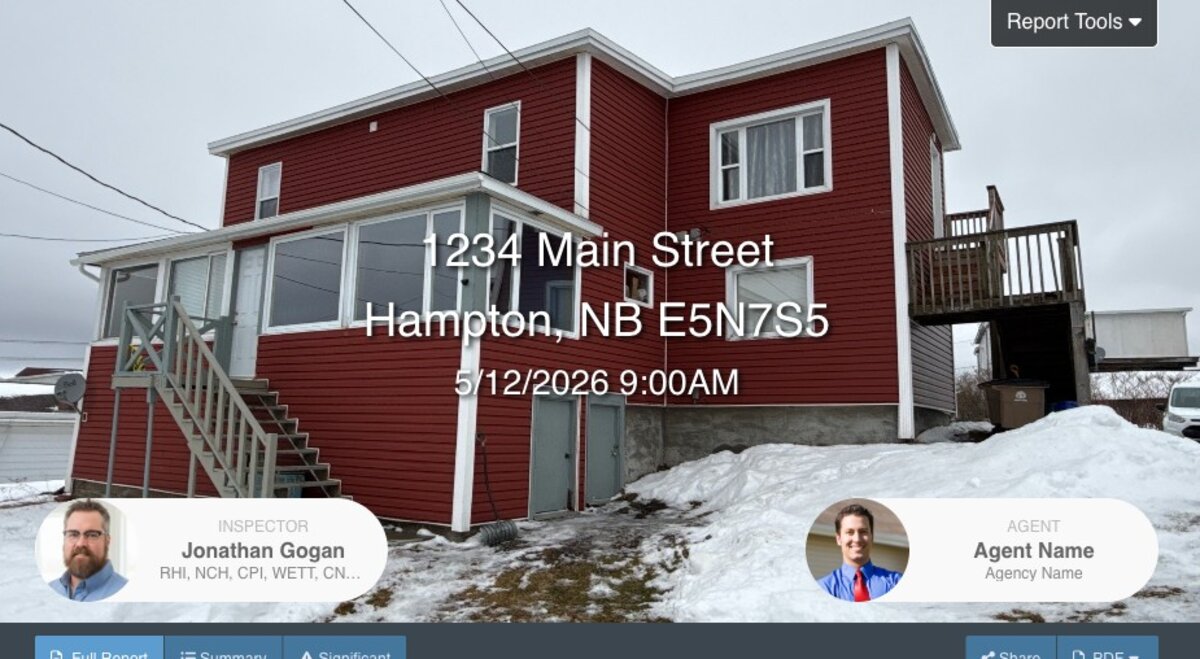 Duplex sample report cover